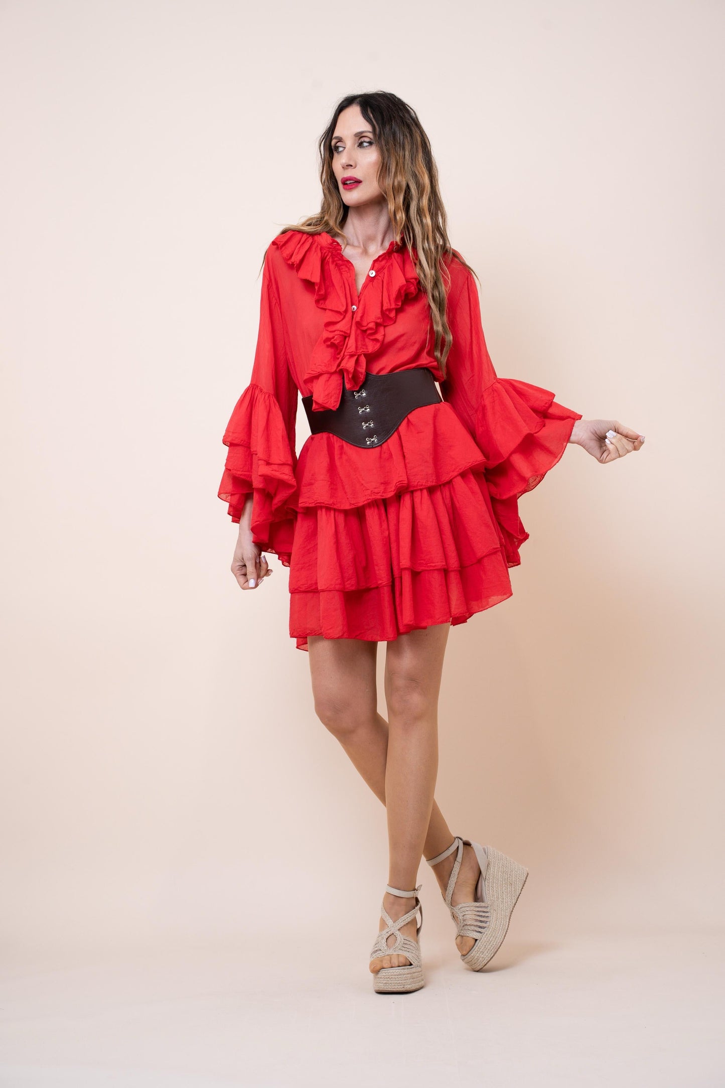 VESTIDO VOLANTES El Vestidor de Inma
