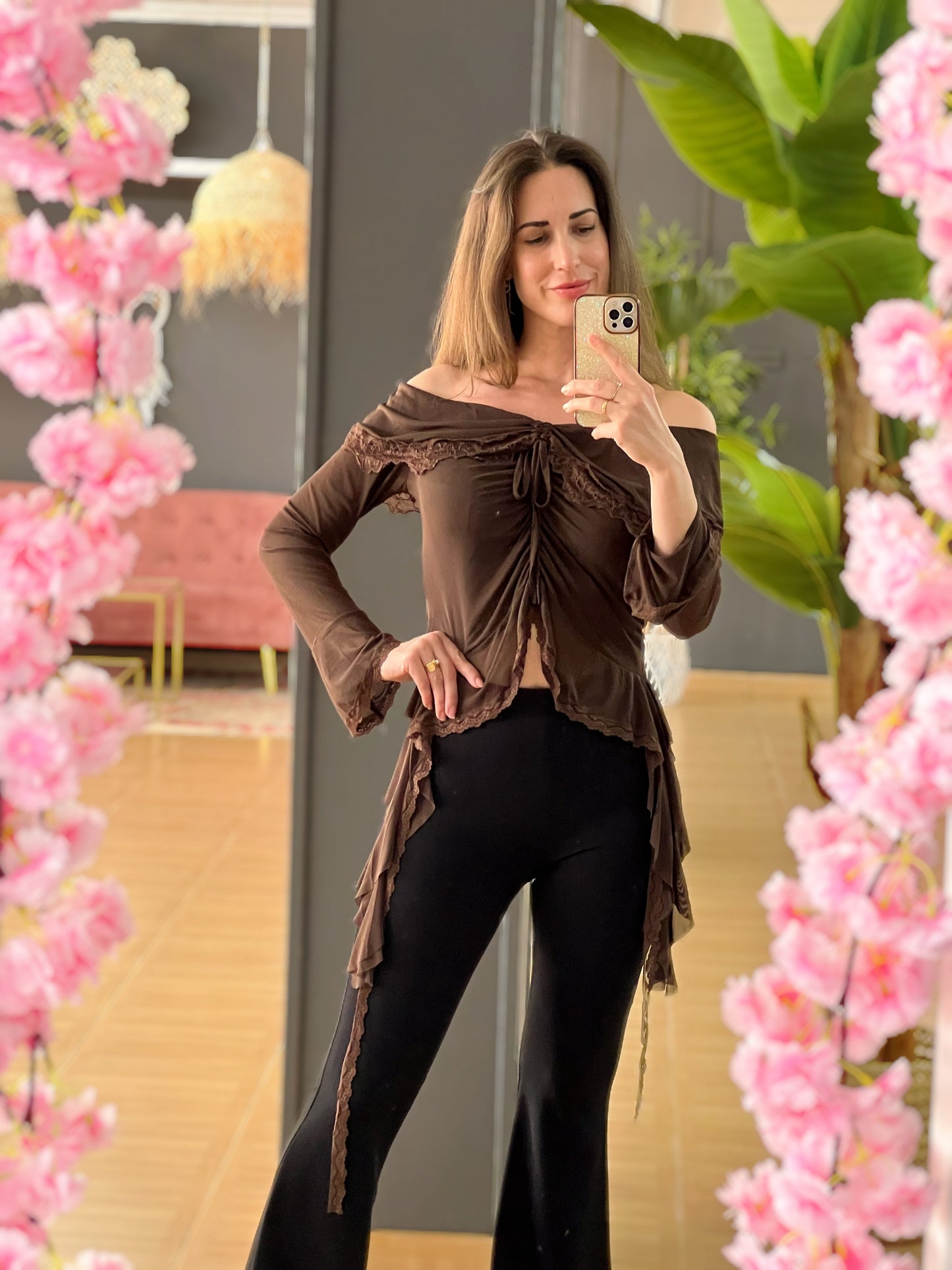 BLUSA BOHO ÉBANO El Vestidor de Inma