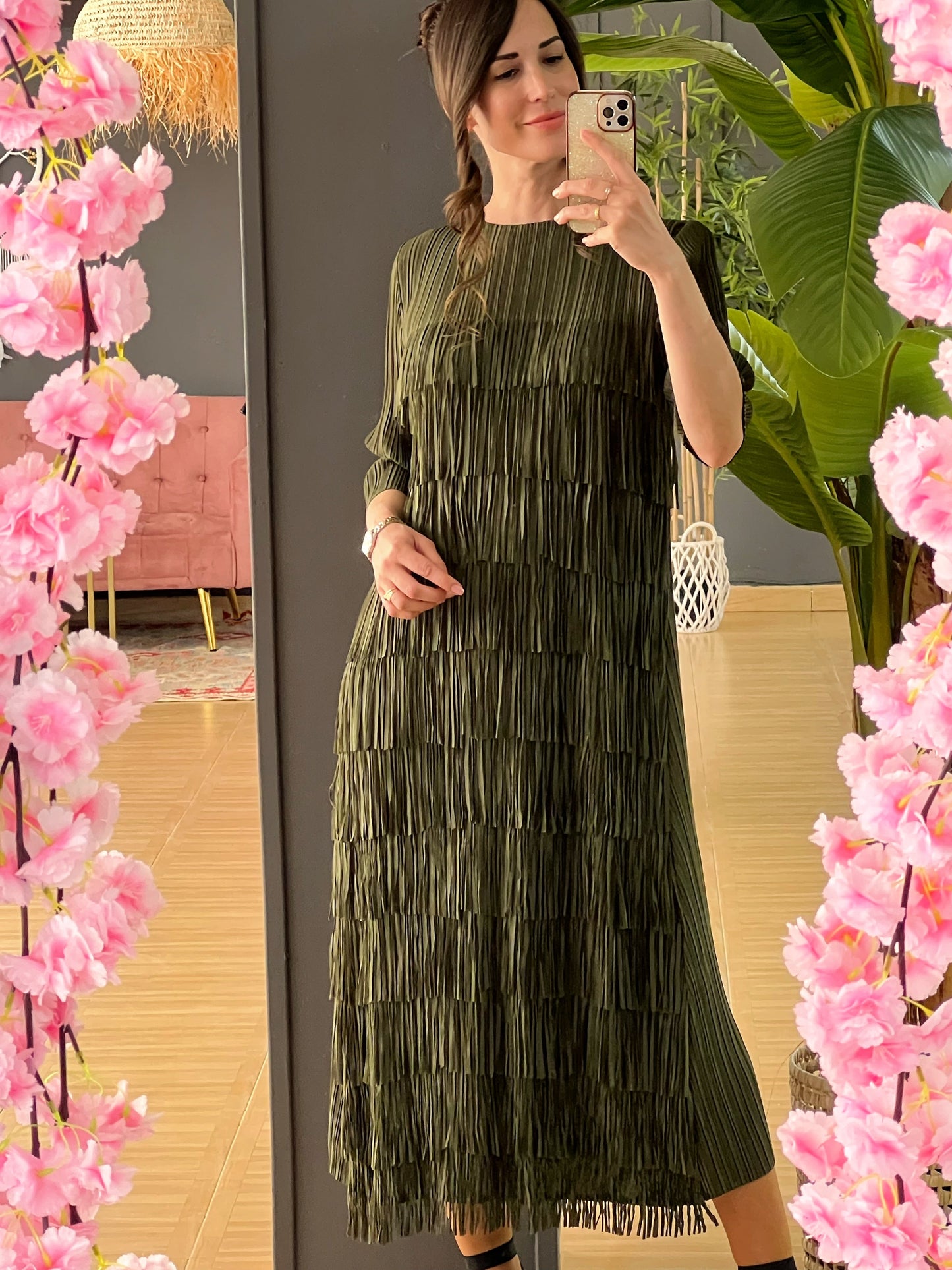 VESTIDO FLECOS El Vestidor de Inma