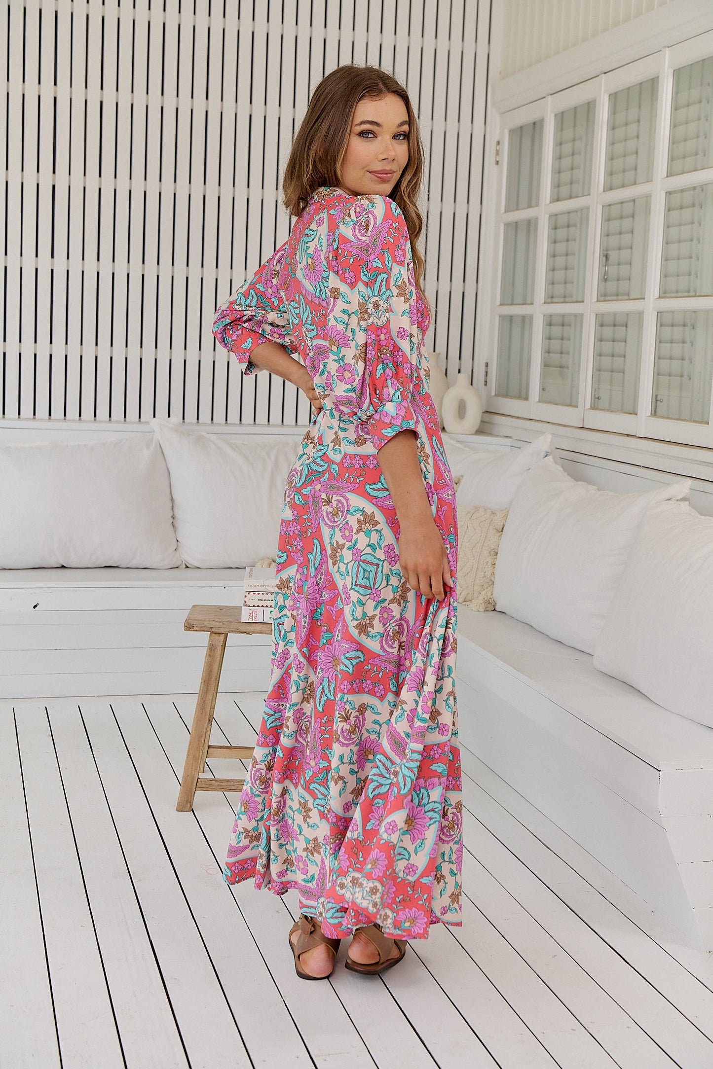 VESTIDO PRINT DEL MAR MAXI DRESD El Vestidor de Inma