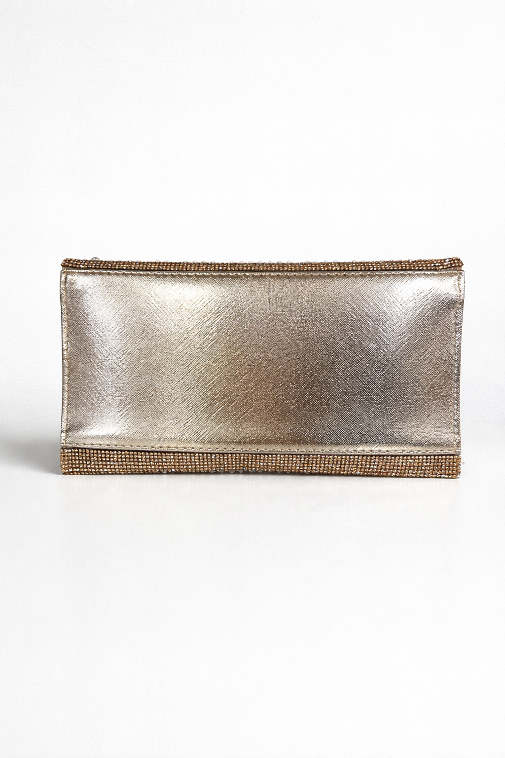 Cartera de Invitada Dorada con Perlas y Pedrería | Bolso Clutch Elegante para Bodas y Eventos El Vestidor de Inma