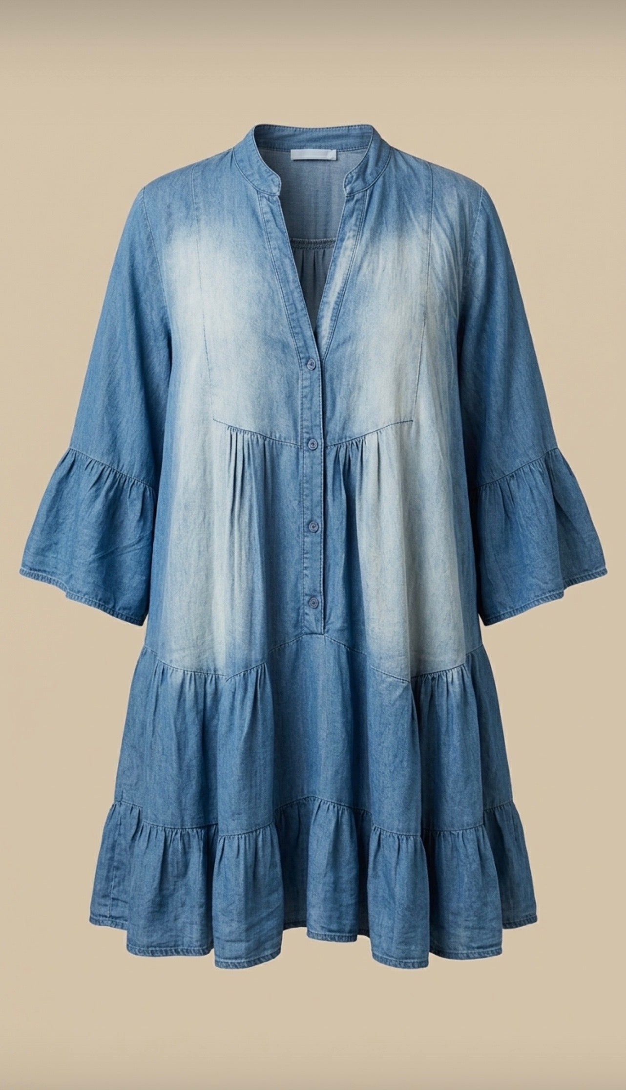VESTIDO DENIM BOHO TENCEL | El Vestidor de Inma El Vestidor de Inma