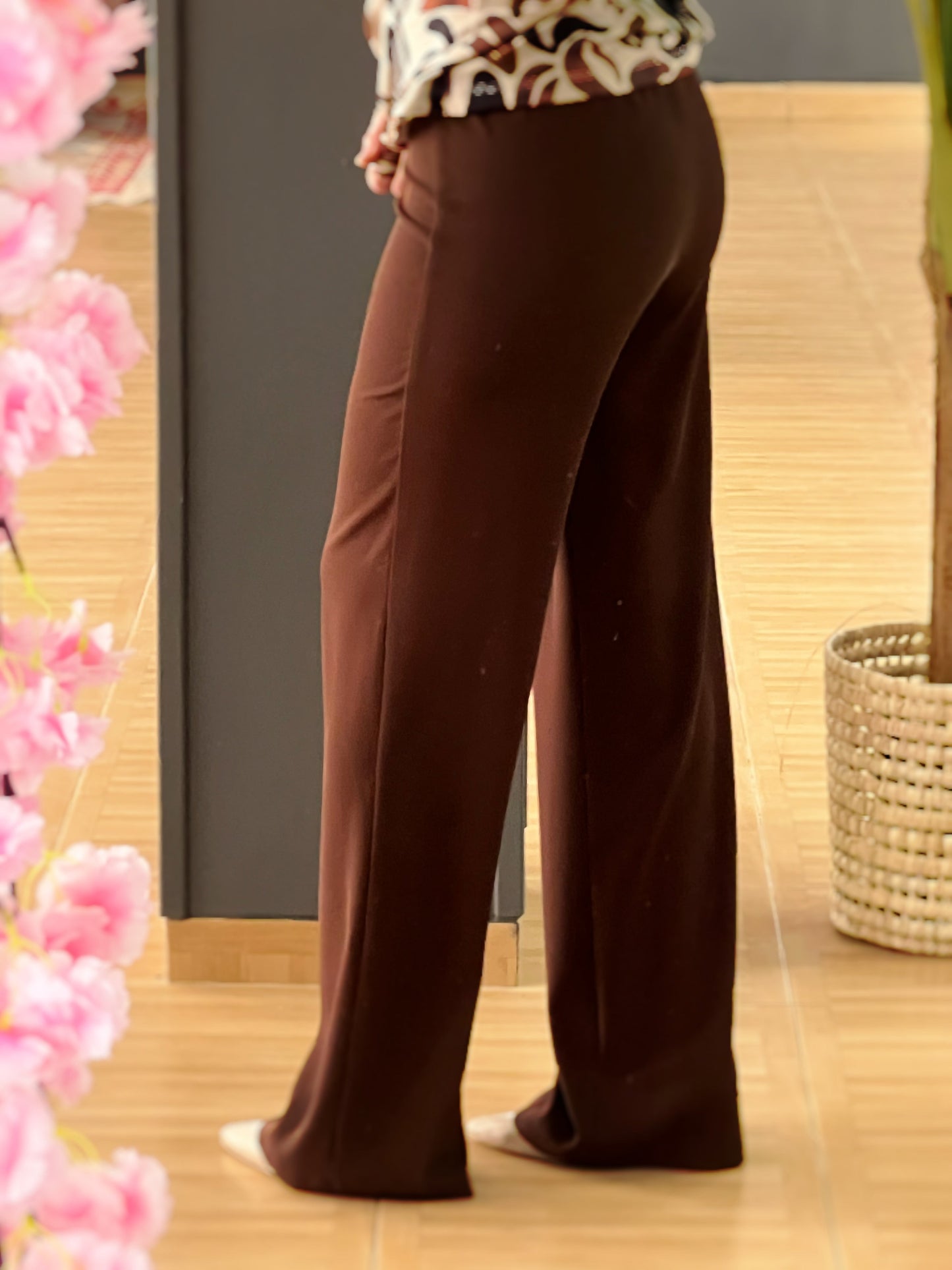 PANTALÓN ICONIC CHOCOLATE El Vestidor de Inma