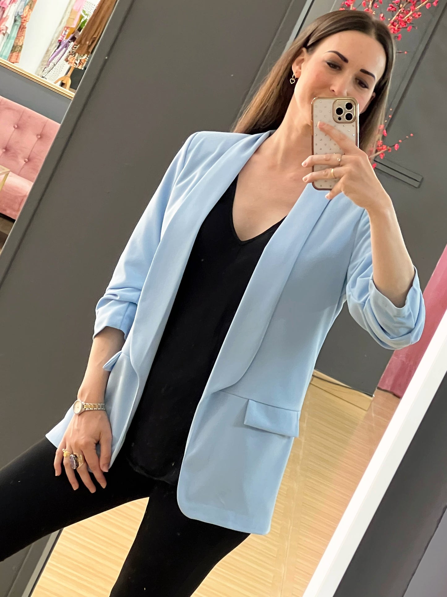 CHAQUETA MANGA FRUNCIDA El Vestidor de Inma