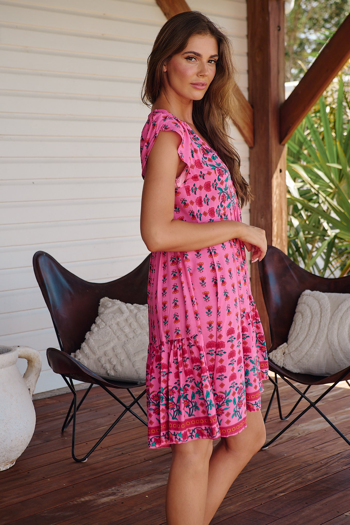 RASPBERRY ROMANCE DRESS
