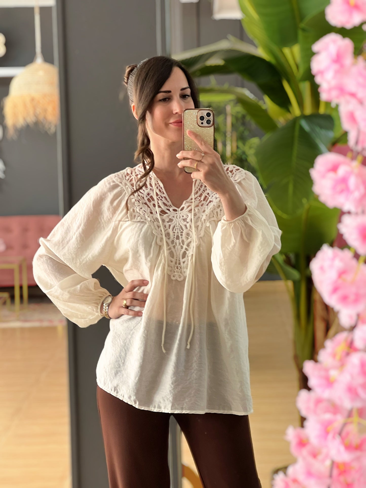 BLUSA NÁCAR El Vestidor de Inma