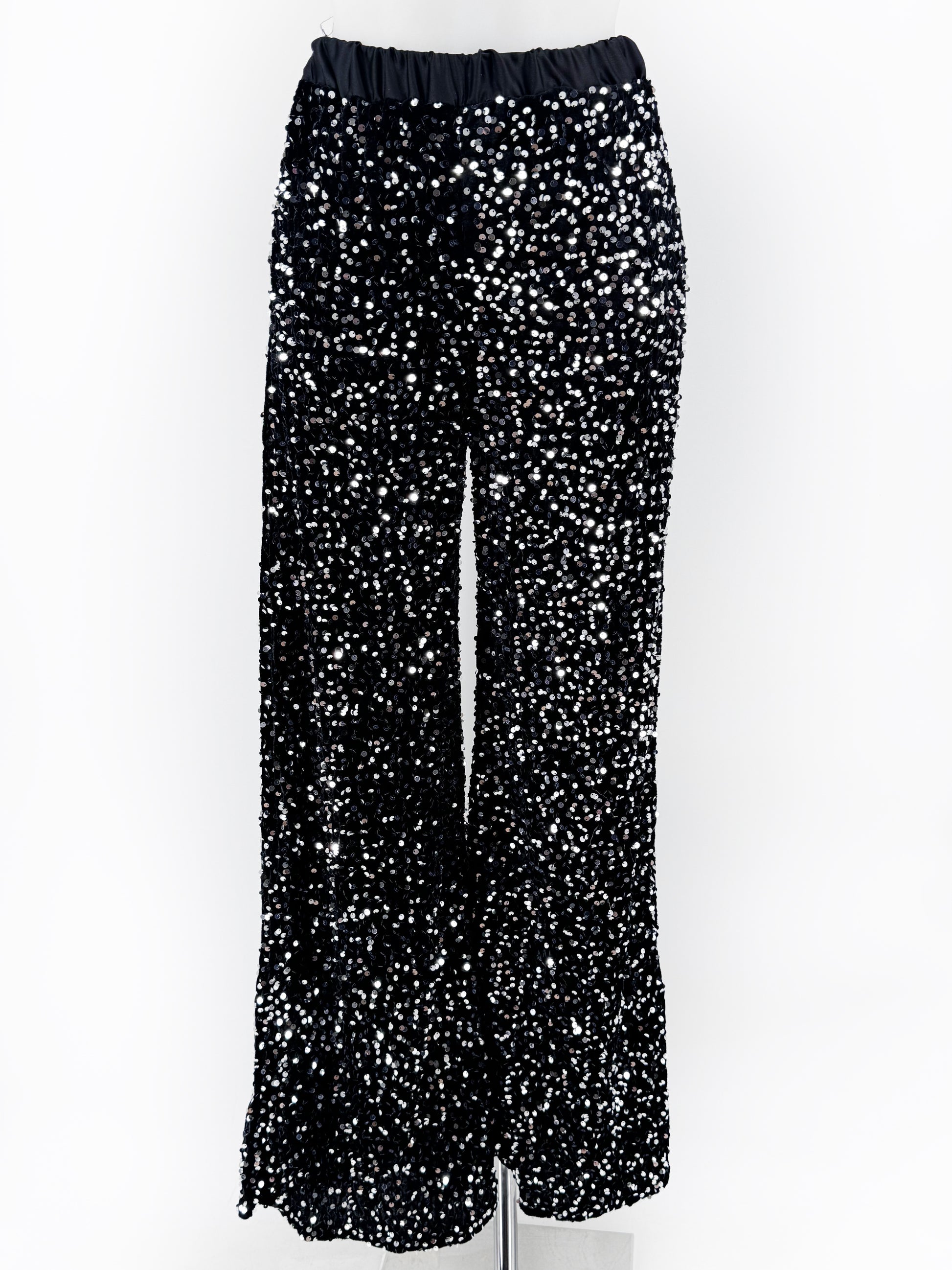 PANTALÓN TERCIOPELO LENTEJUELAS El Vestidor de Inma