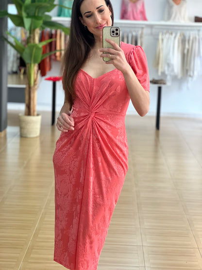 VESTIDO CORAL