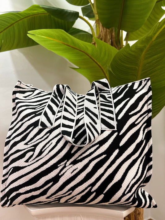 BOLSO CEBRA El Vestidor de Inma