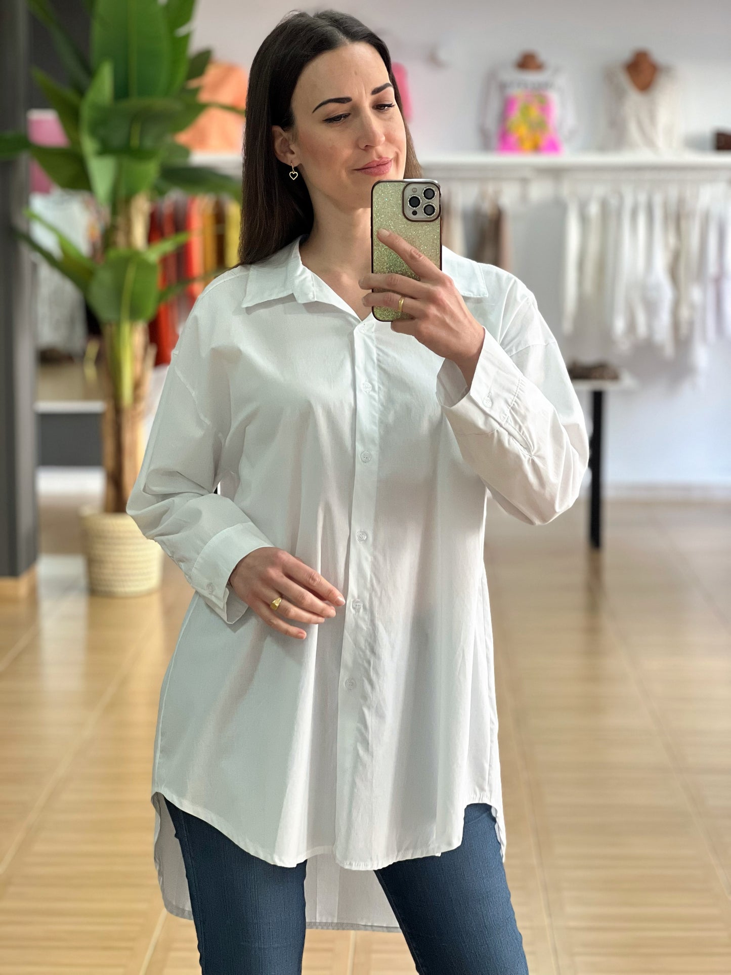 CAMISA BÁSICA LARGA