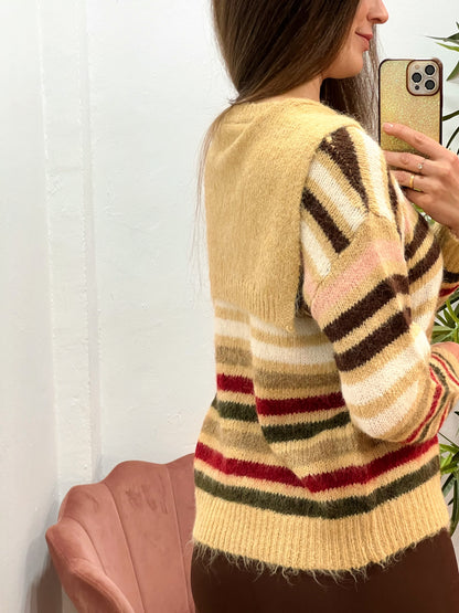 Jersey Talla Única con Cuello Integrado y Punto Súper Gustoso – Hasta Talla 44/46 El Vestidor de Inma