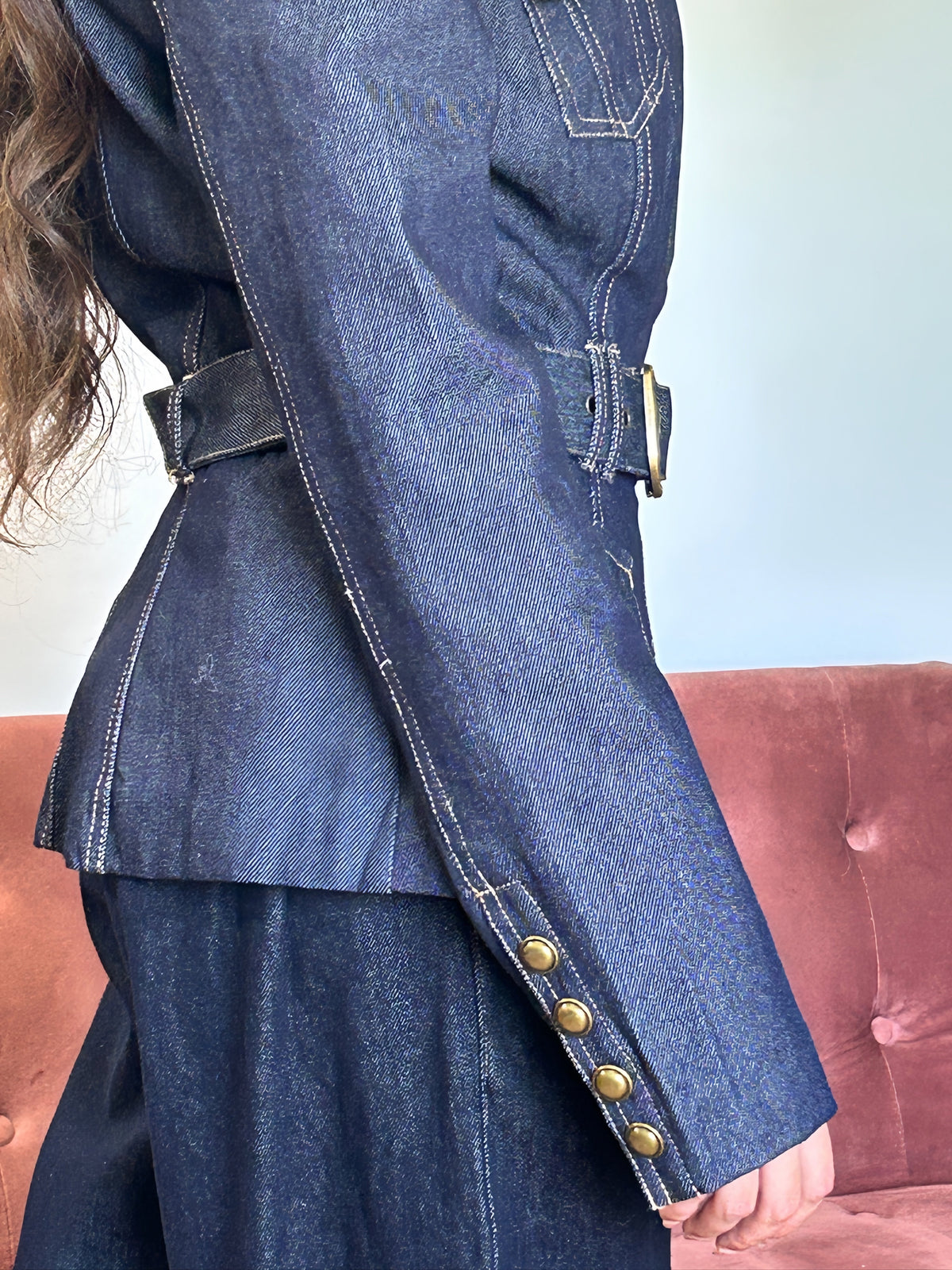 Blazer Denim El Vestidor de Inma