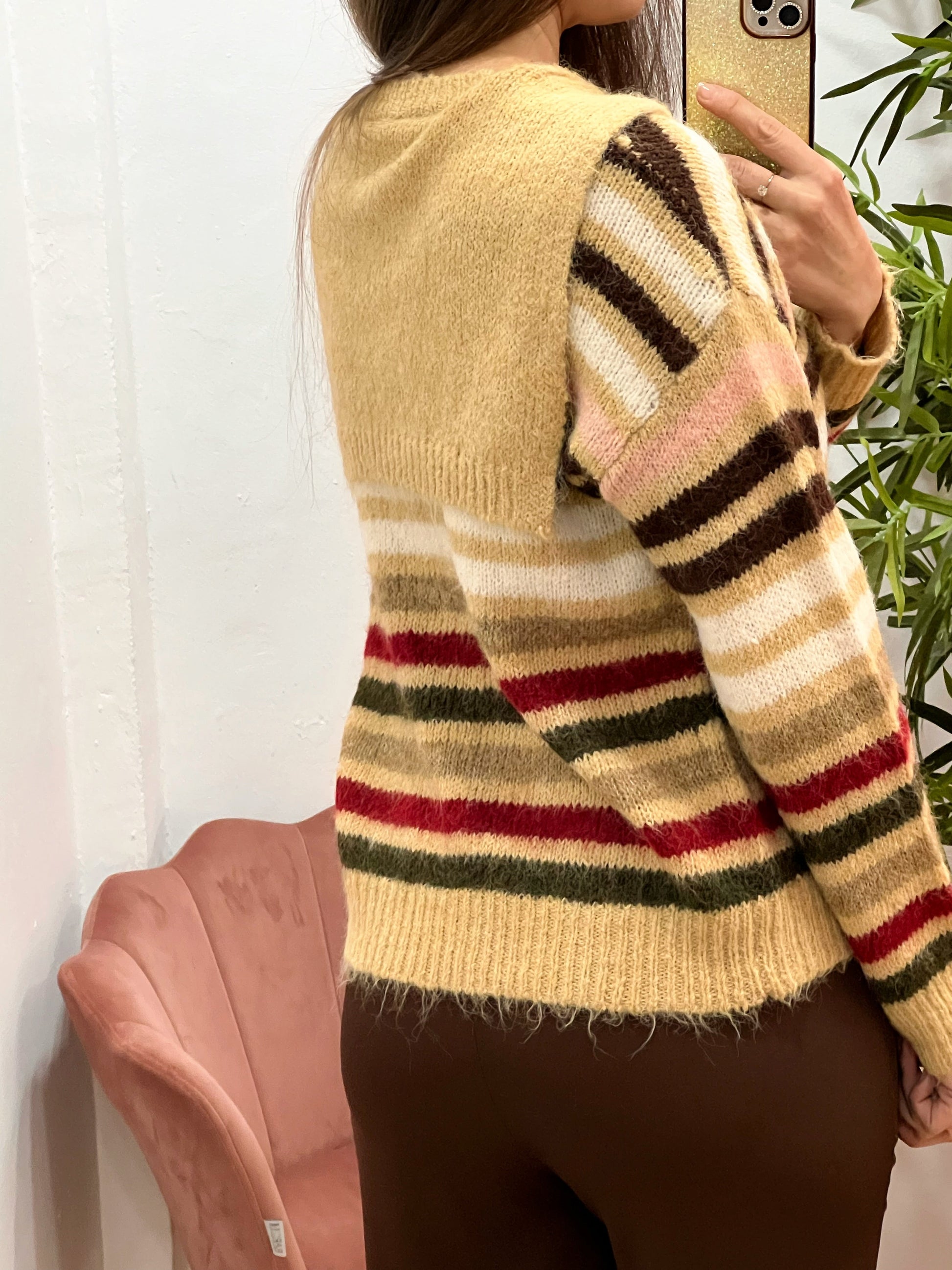 Jersey Talla Única con Cuello Integrado y Punto Súper Gustoso – Hasta Talla 44/46 El Vestidor de Inma