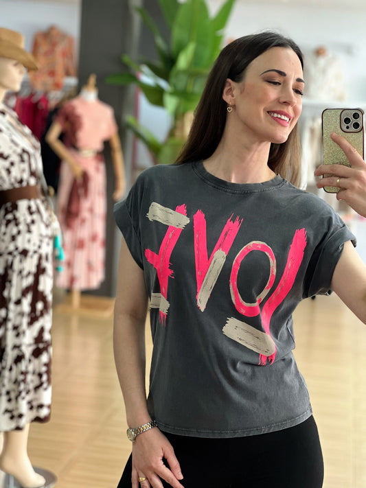 CAMISETA LOVE El Vestidor de Inma