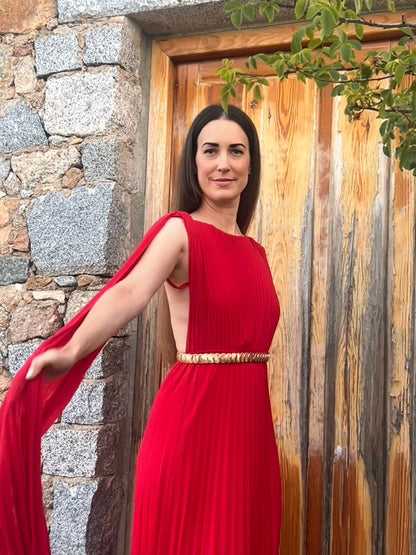 VESTIDO PLISADO El Vestidor de Inma