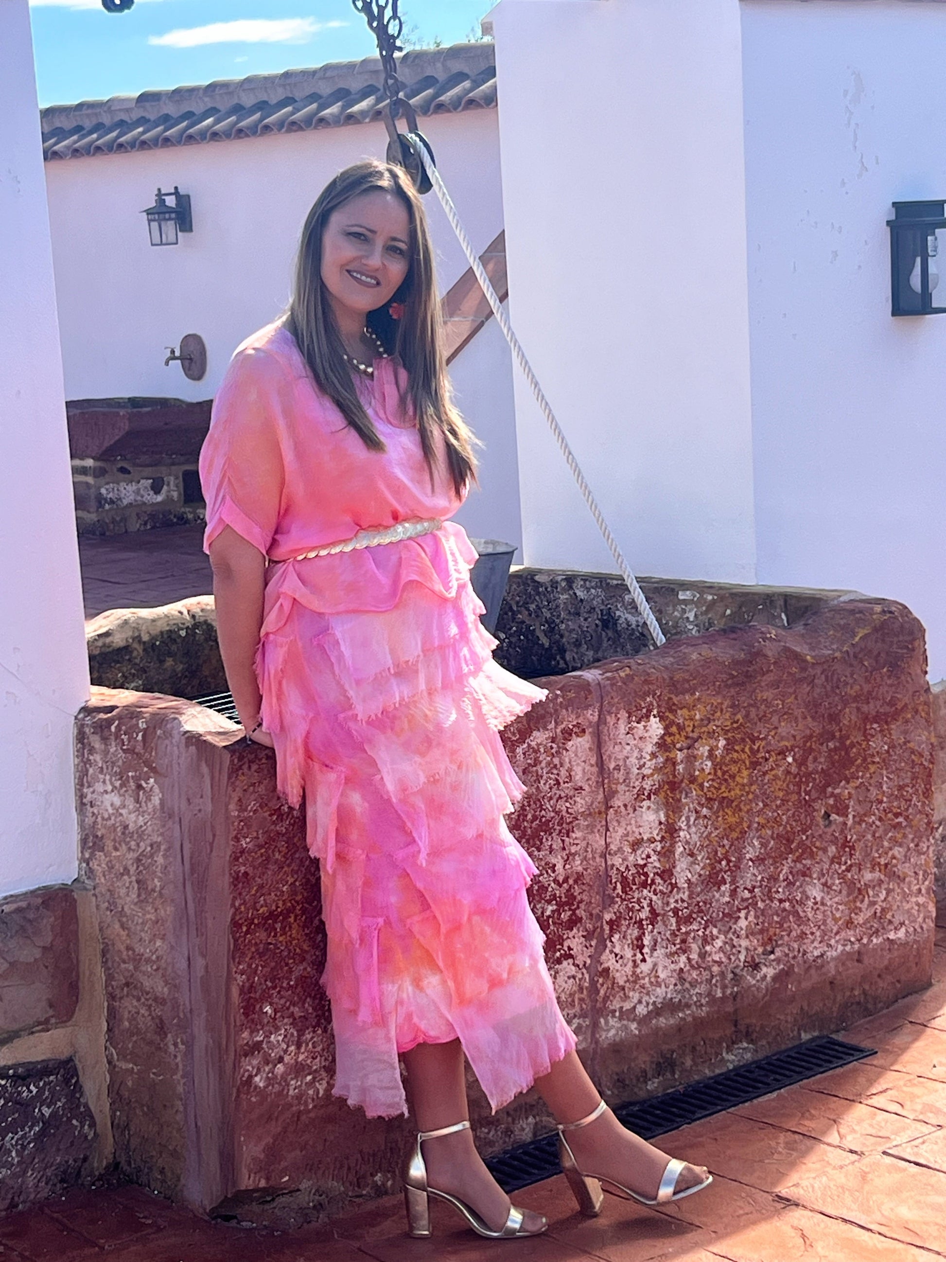 Vestido de Seda con Forro Interior Elástico El Vestidor de Inma