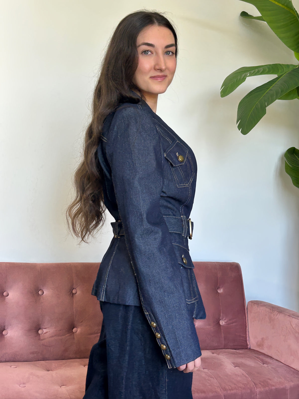 Blazer Denim El Vestidor de Inma