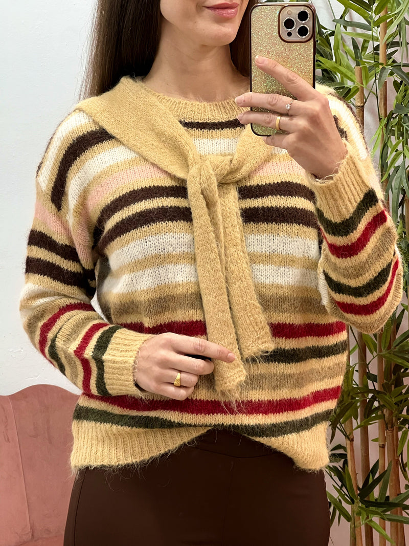 Jersey Talla Única con Cuello Integrado y Punto Súper Gustoso – Hasta Talla 44/46