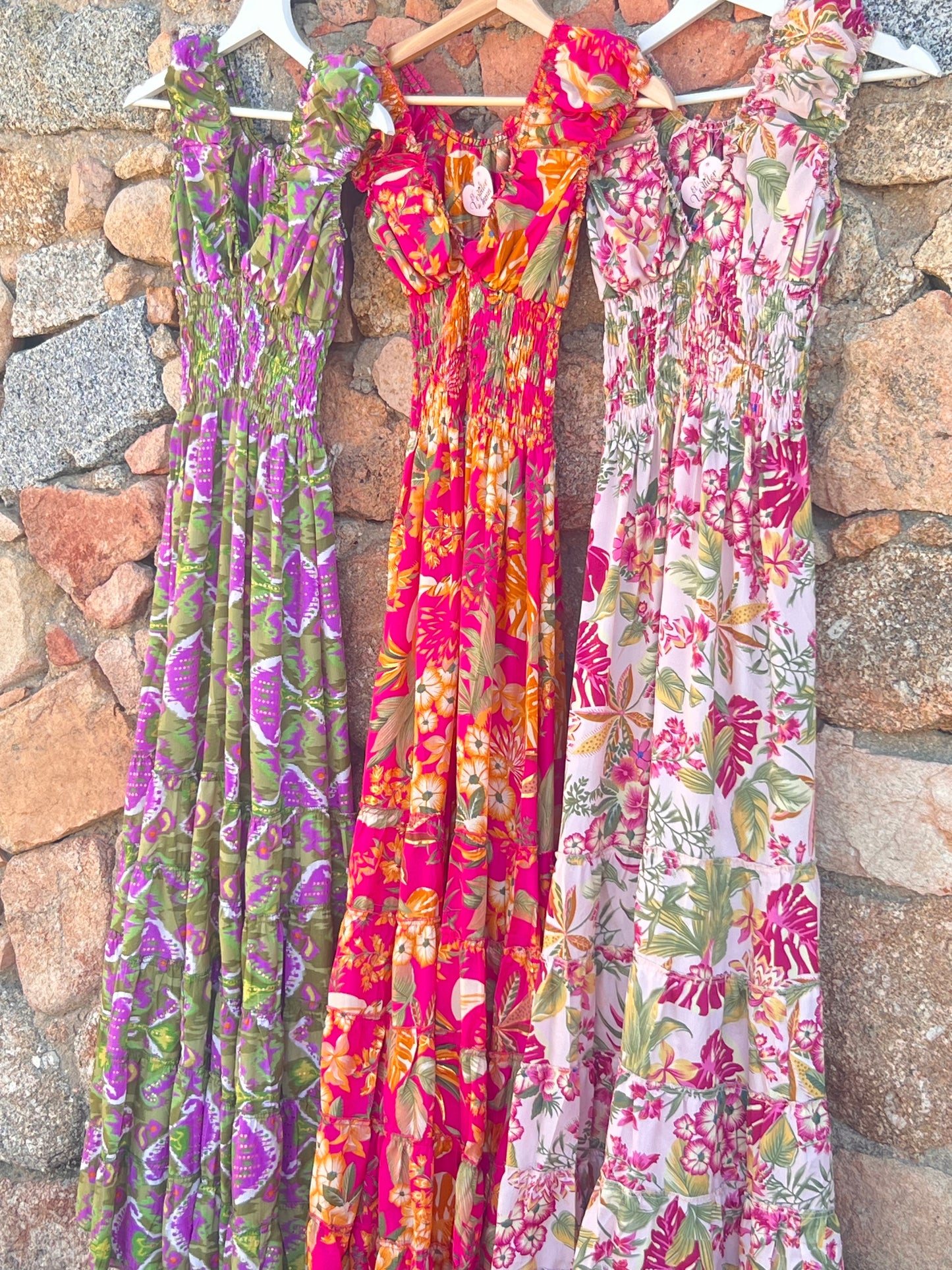 VESTIDO LARGO SEDA