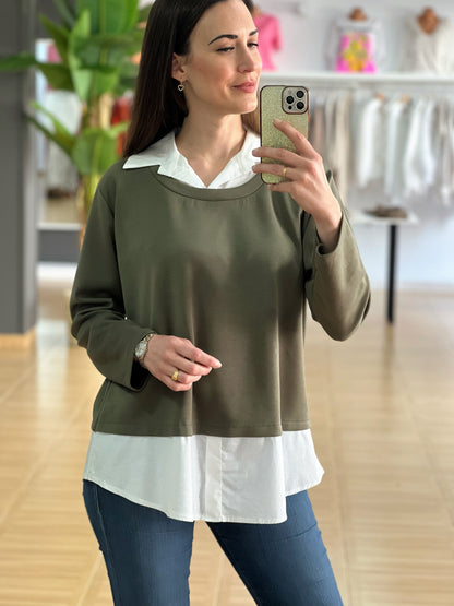 SUDADERA CAMISA