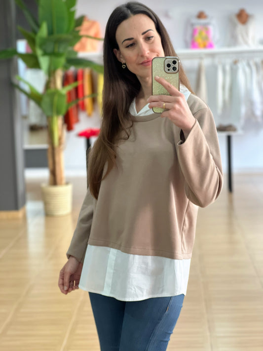 SUDADERA CAMISA