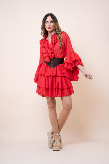 VESTIDO VOLANTES El Vestidor de Inma