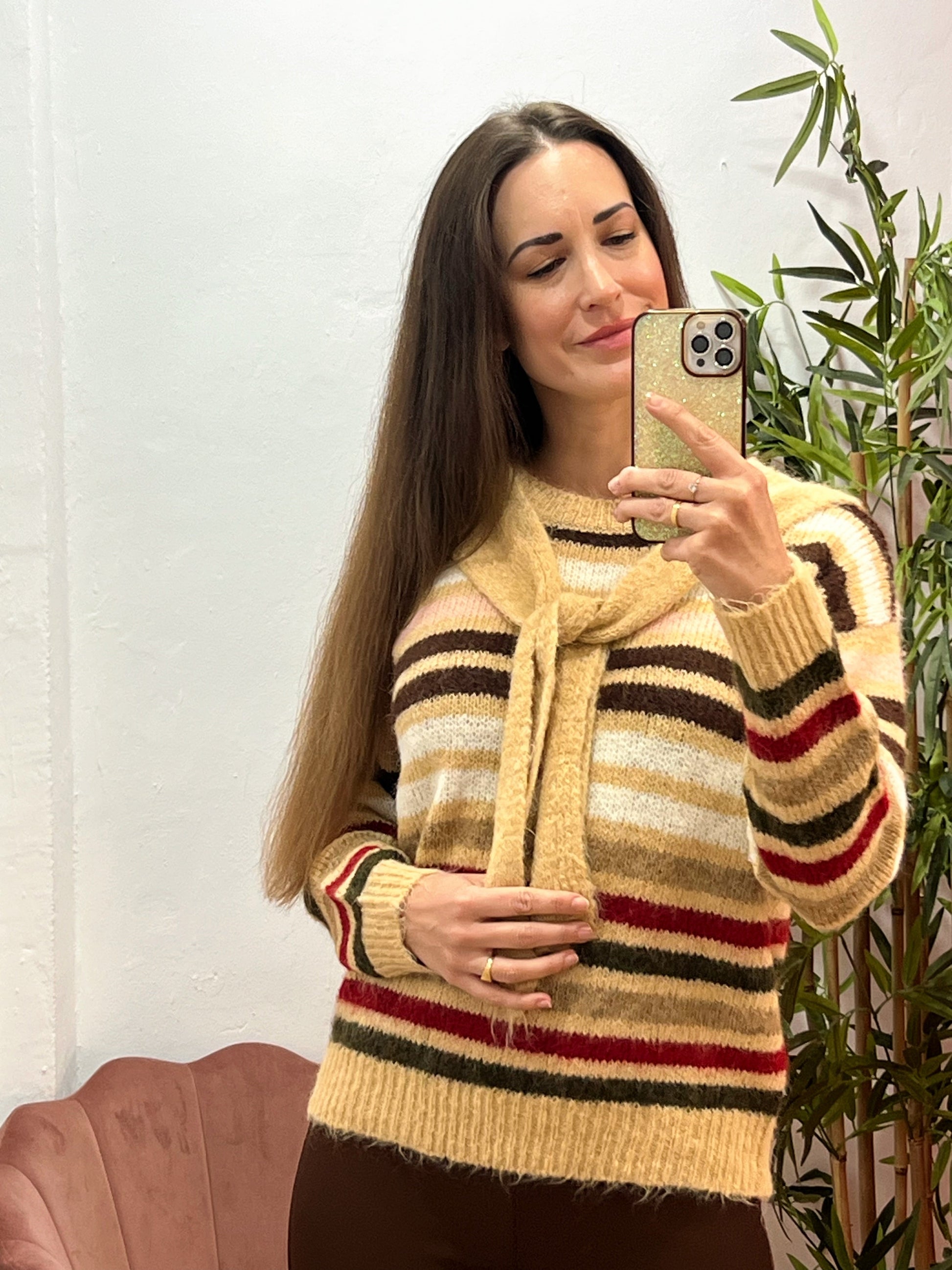 Jersey Talla Única con Cuello Integrado y Punto Súper Gustoso – Hasta Talla 44/46 El Vestidor de Inma