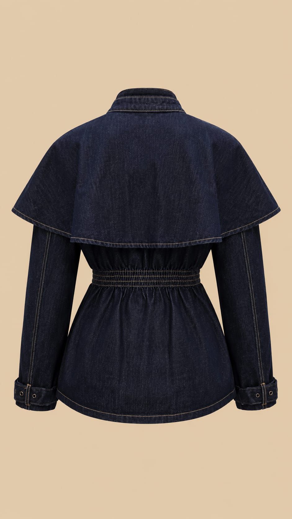 Chaqueta Capa Denim. El Vestidor de Inma