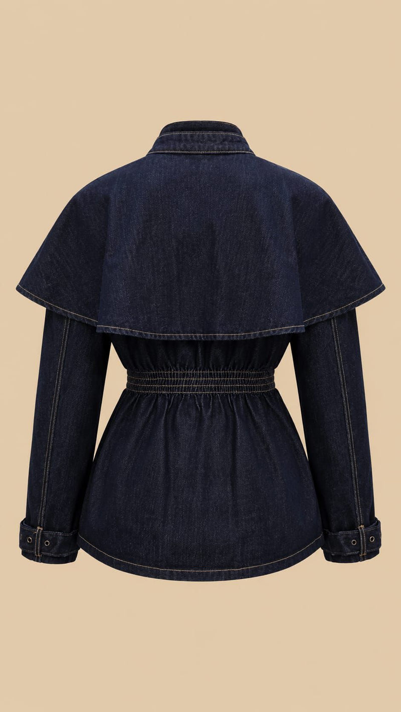 Chaqueta Capa Denim.