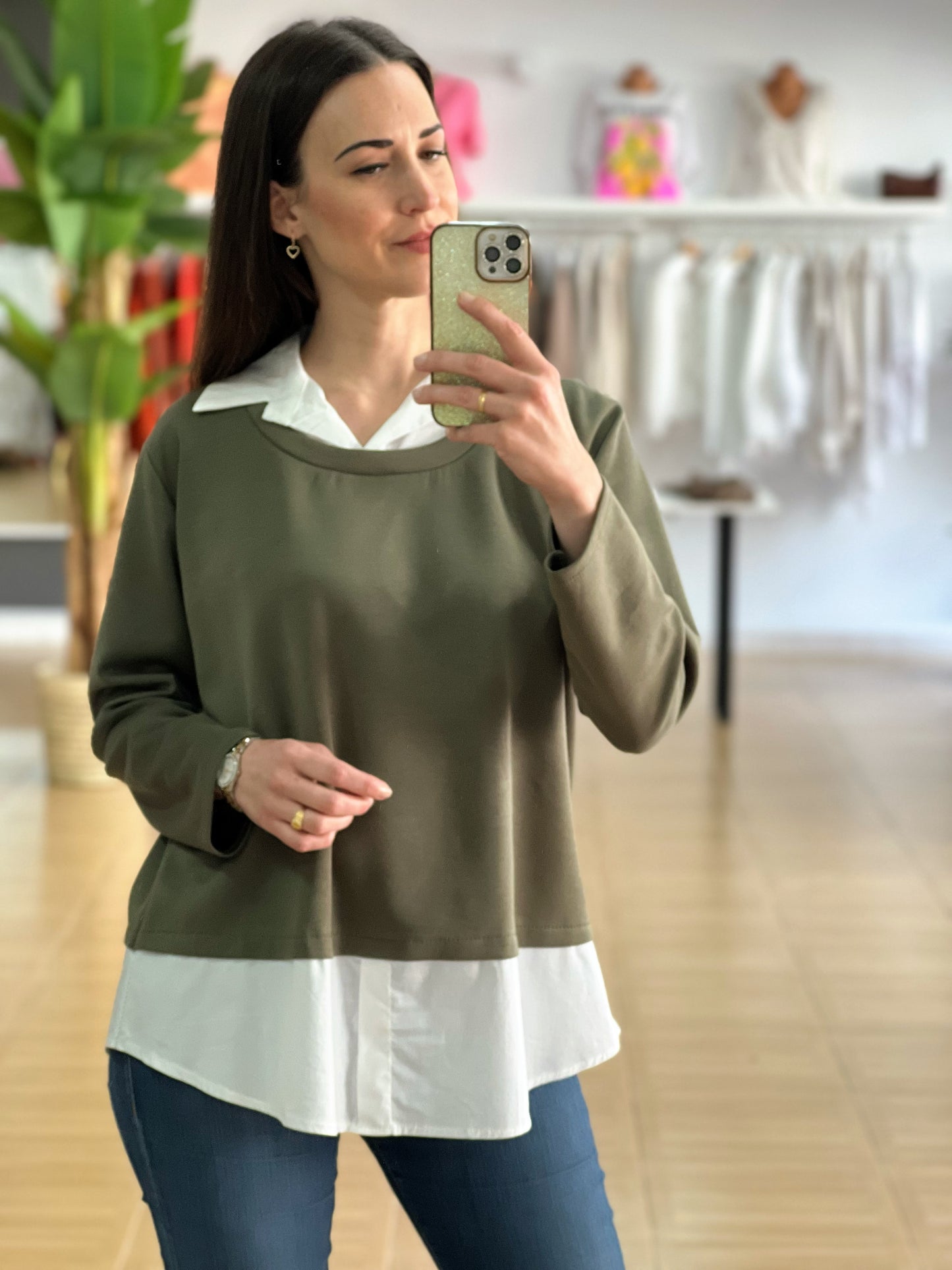 SUDADERA CAMISA