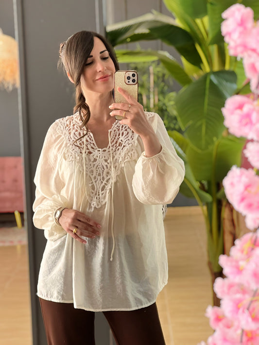 BLUSA NÁCAR El Vestidor de Inma