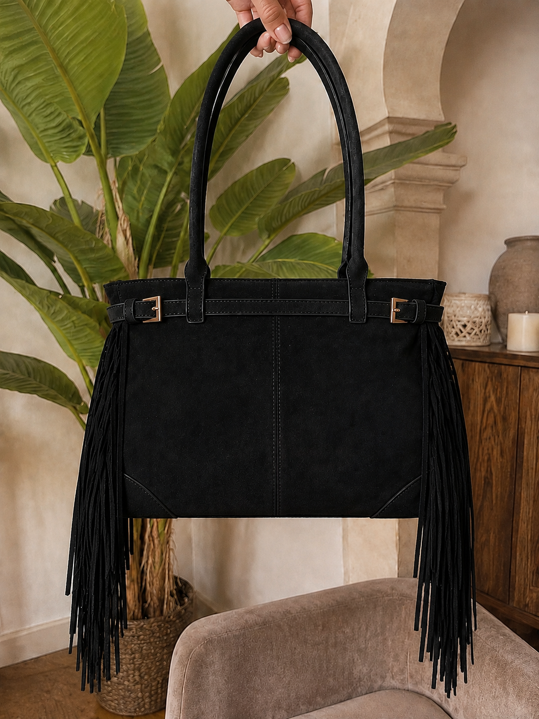 BOLSO FLECOS DAKOTA El Vestidor de Inma