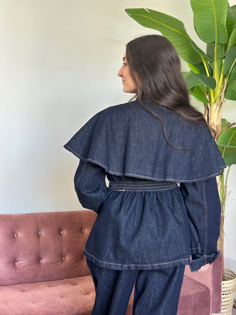 Chaqueta Capa Denim.