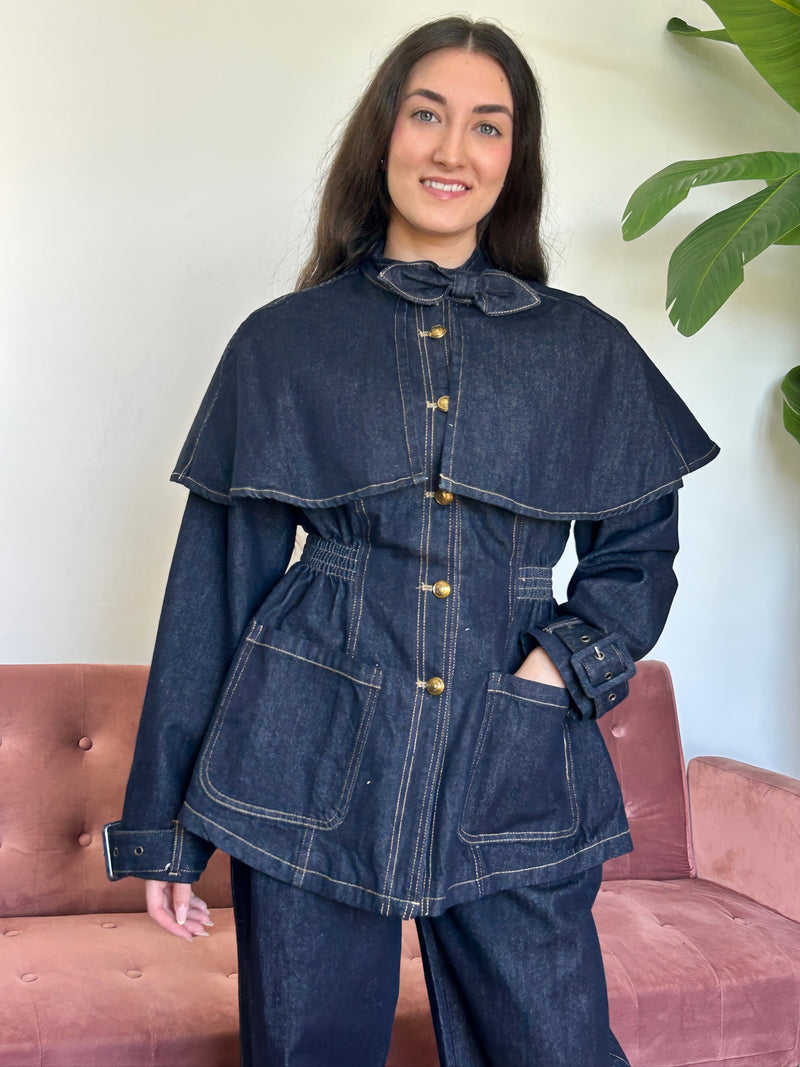Chaqueta Capa Denim.