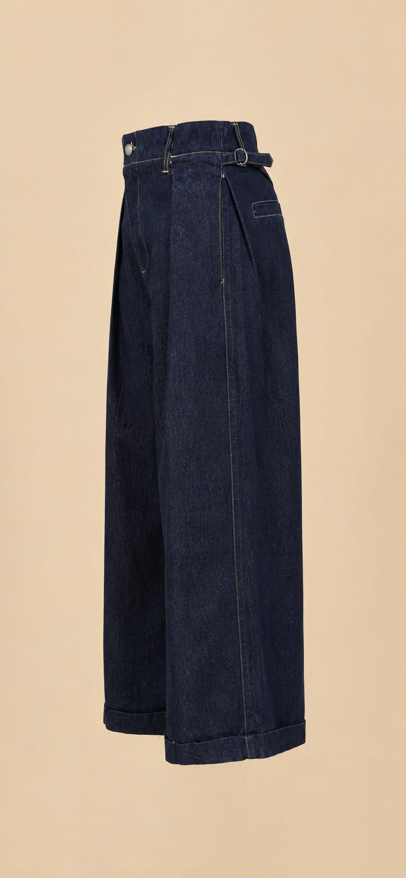 Pantalón Denim Wide Leg