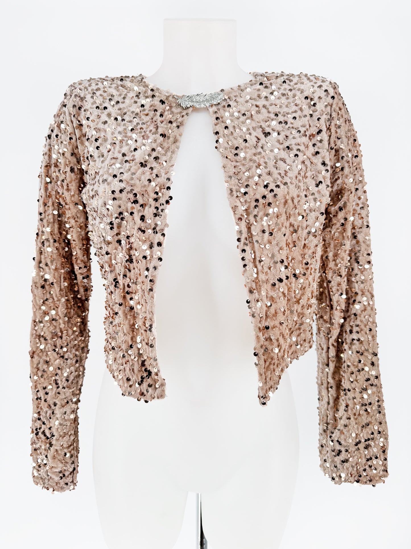CHAQUETA TERCIOPELO LENTEJUELAS El Vestidor de Inma