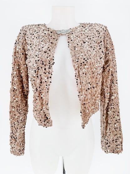 CHAQUETA TERCIOPELO LENTEJUELAS El Vestidor de Inma