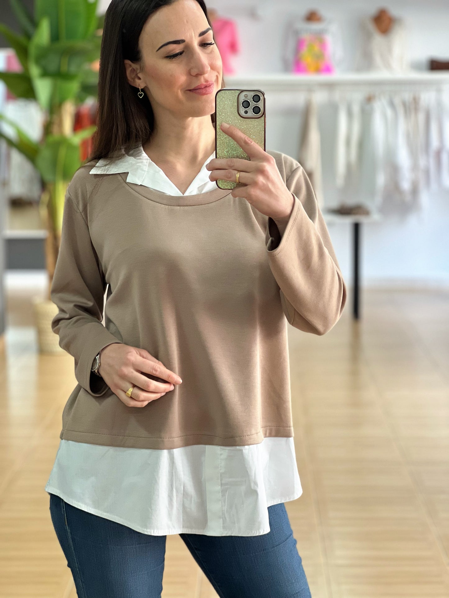 SUDADERA CAMISA