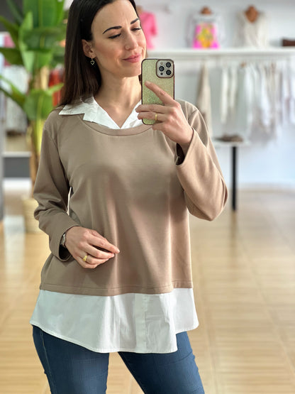 SUDADERA CAMISA