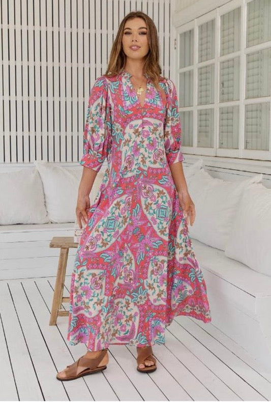 VESTIDO PRINT DEL MAR MAXI DRESD El Vestidor de Inma