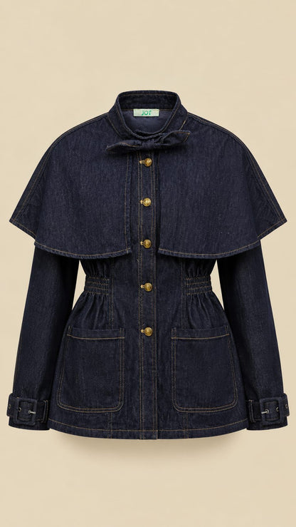 Chaqueta Capa Denim. El Vestidor de Inma