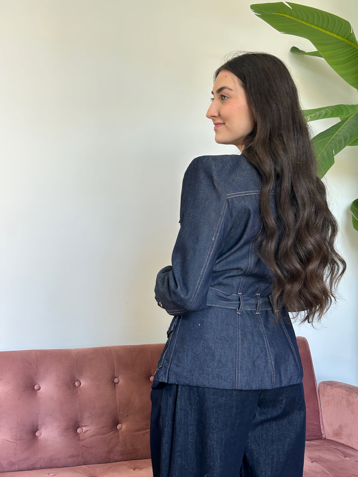 Blazer Denim El Vestidor de Inma