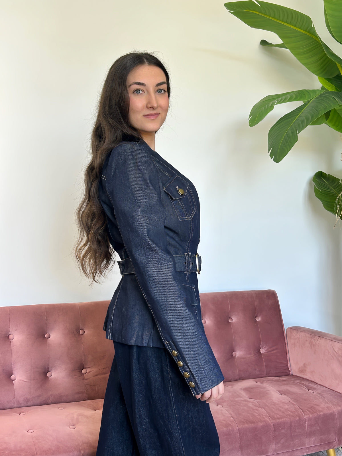 Blazer Denim El Vestidor de Inma