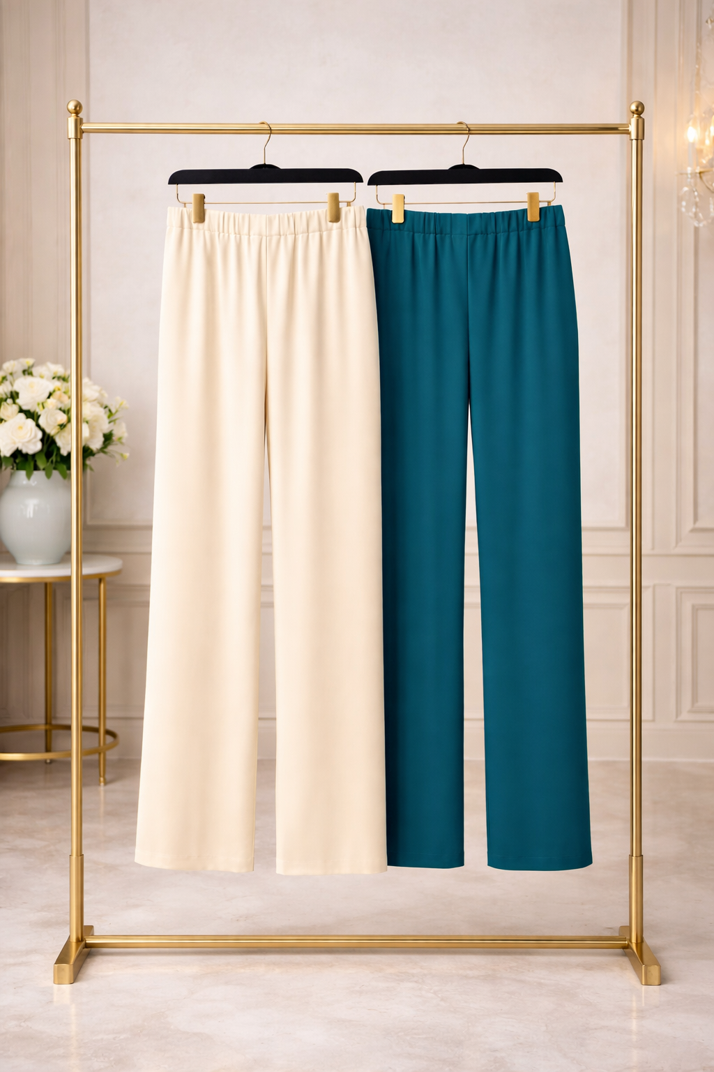 Pantalón fluido mujer con elástico trasero | Ajuste perfecto todo el año El Vestidor de Inma