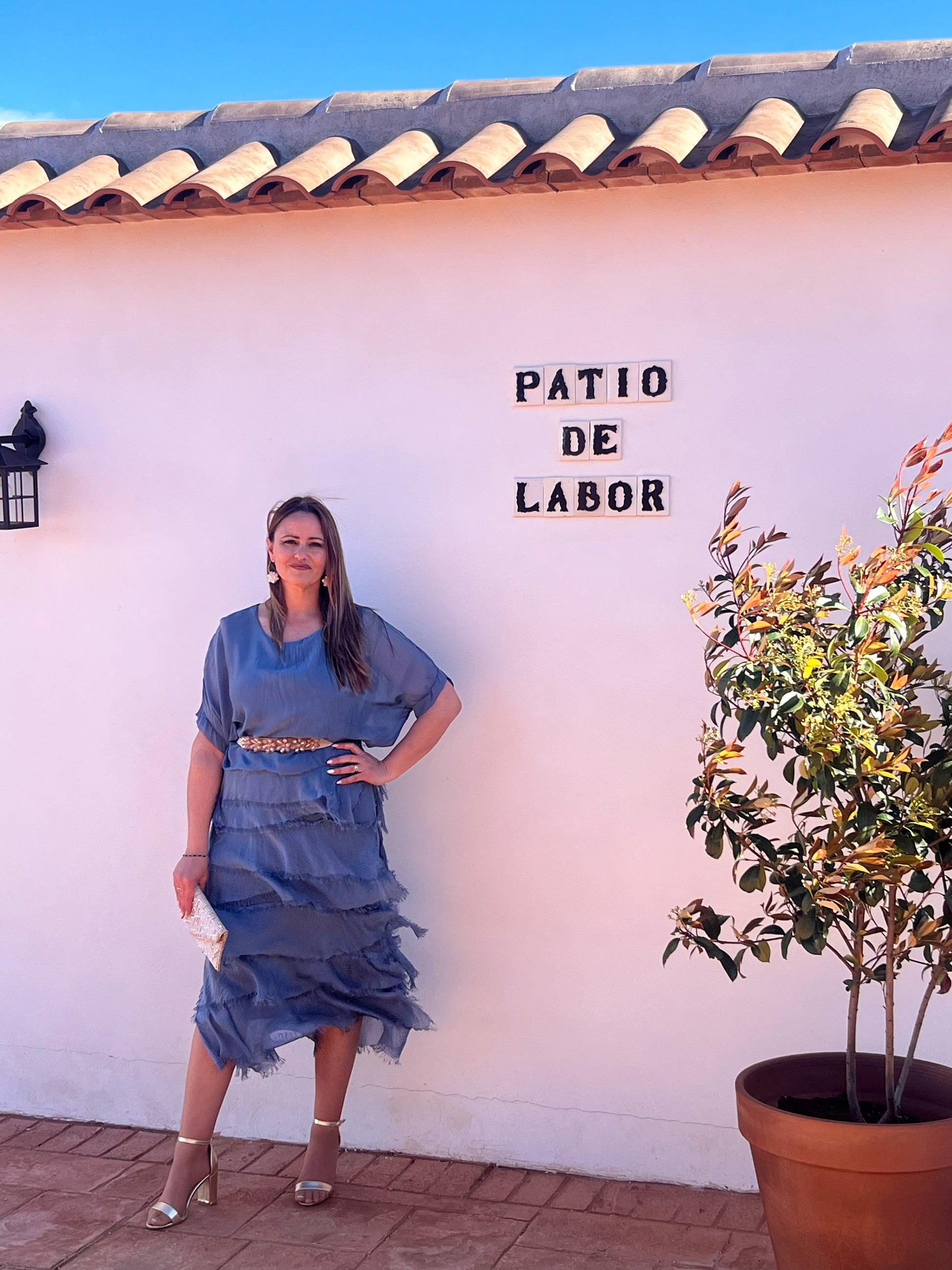 Vestido de Seda con Forro Interior Elástico El Vestidor de Inma