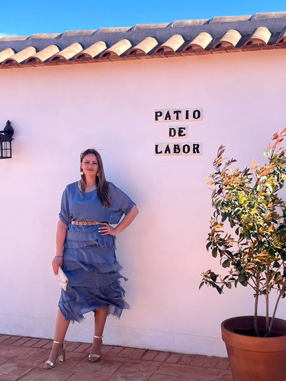 Vestido de Seda con Forro Interior Elástico El Vestidor de Inma