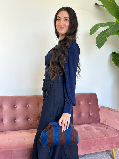 PANTALÓN DENIM CAPA El Vestidor de Inma
