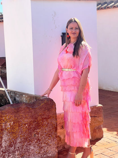 Vestido de Seda con Forro Interior Elástico El Vestidor de Inma