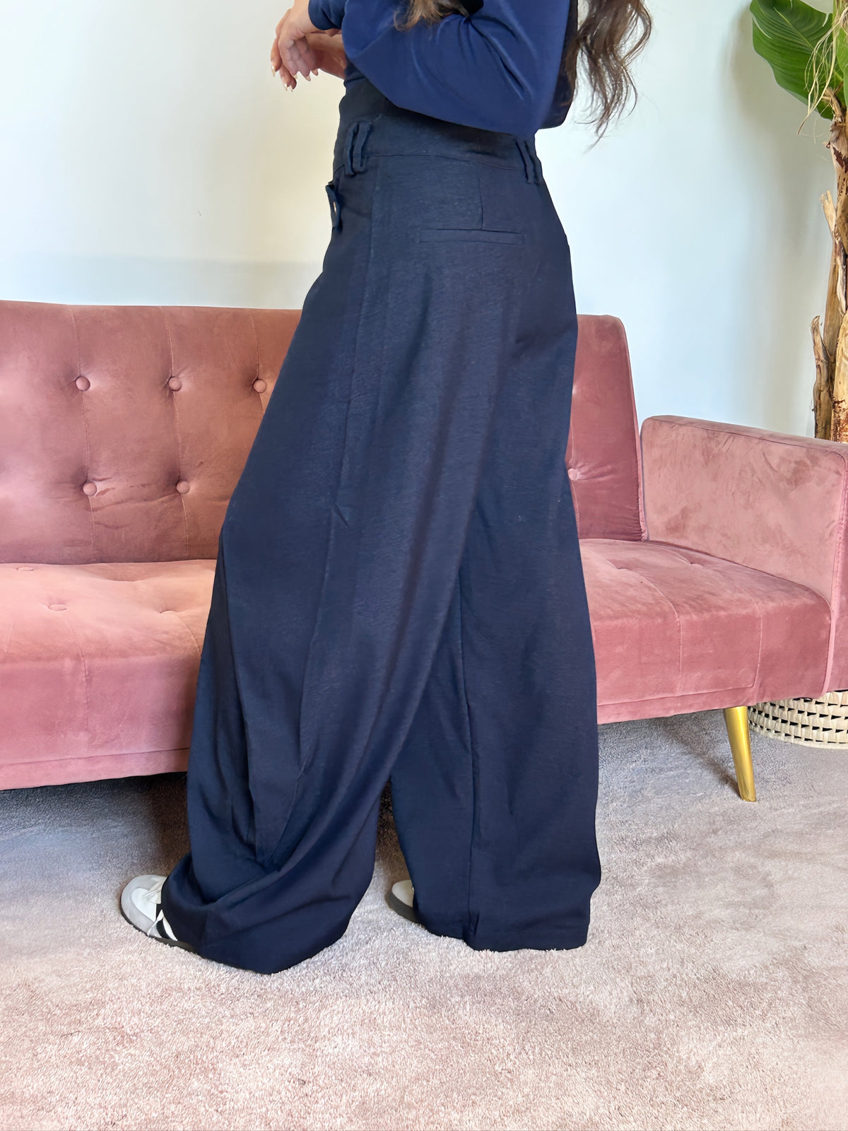 PANTALÓN DENIM CAPA El Vestidor de Inma