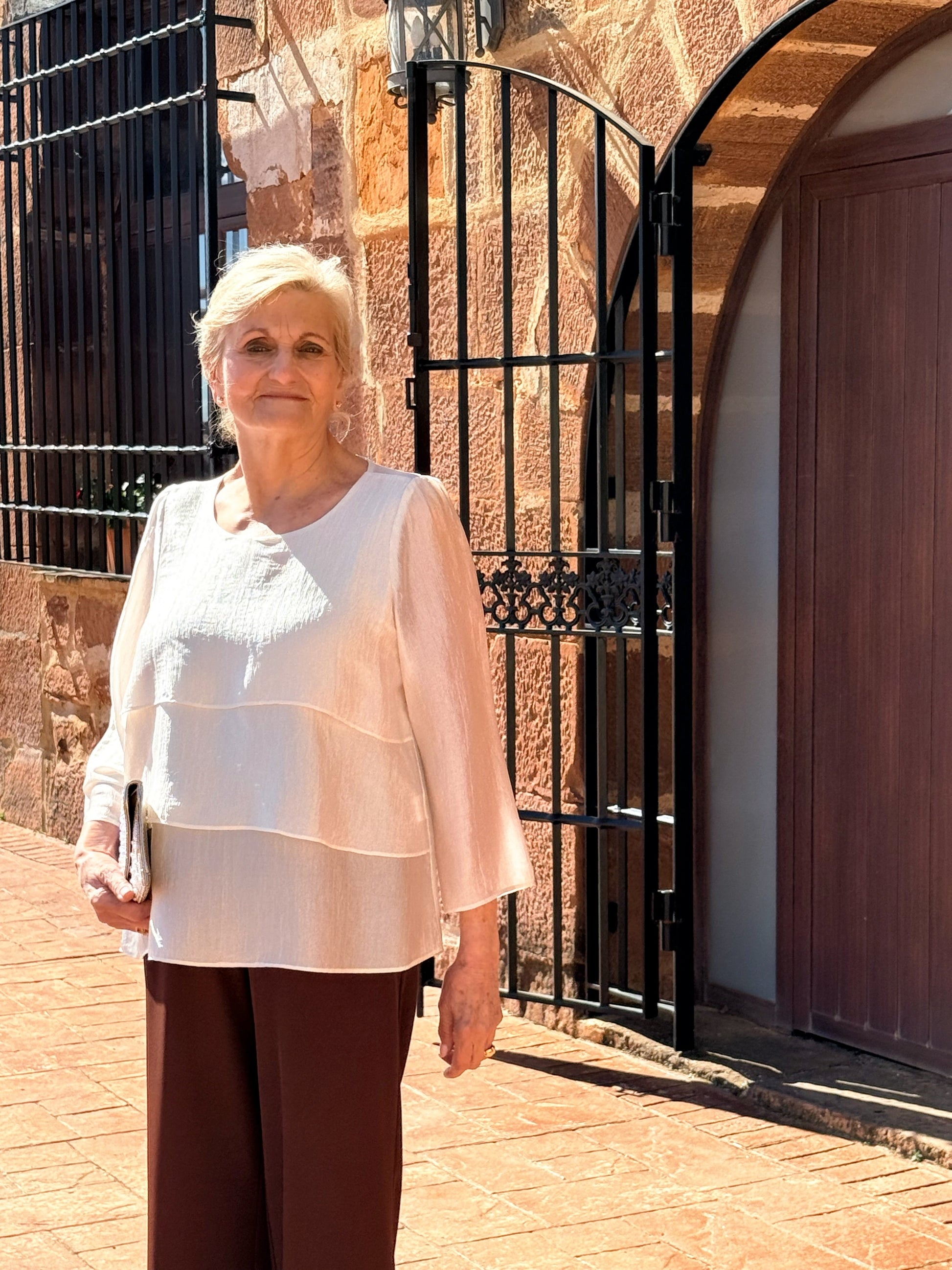 Blusa de Seda Natural Elegante Mujer Tallas Grandes 42-54 | Invitada Perfecta El Vestidor de Inma